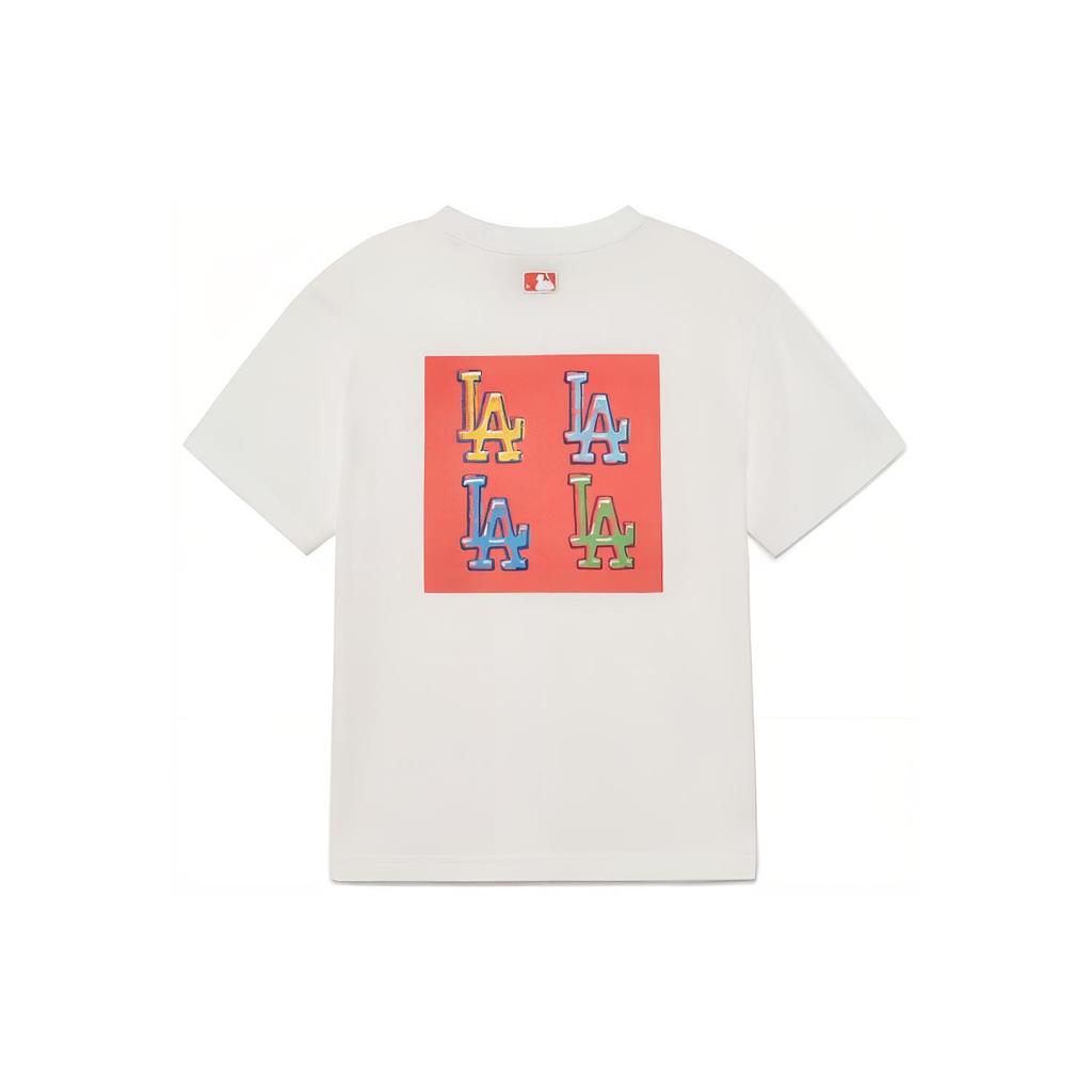 New MLB Short Sleeved T Shirts White Kids' 7ATSL0133-07WHS