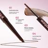Kakashow Smooth Draw Double-Ended Eyebrow Pencil & Mascara for Long-Lasting, Natural Brow Effect