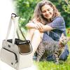 Small Dog Carrier Purse Backpack Soft Pet Sling with Large Pockets for Puppy Comfortable Cat Travel Bag for Car Rides Vet Visit