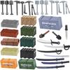 MOC Militaire Figuren Bouwstenen Schep Bijl Wapens Doos Uitrusting Commando Mes Accessoires Leger Baksteen Speelgoed Kinderen Cadeau J009