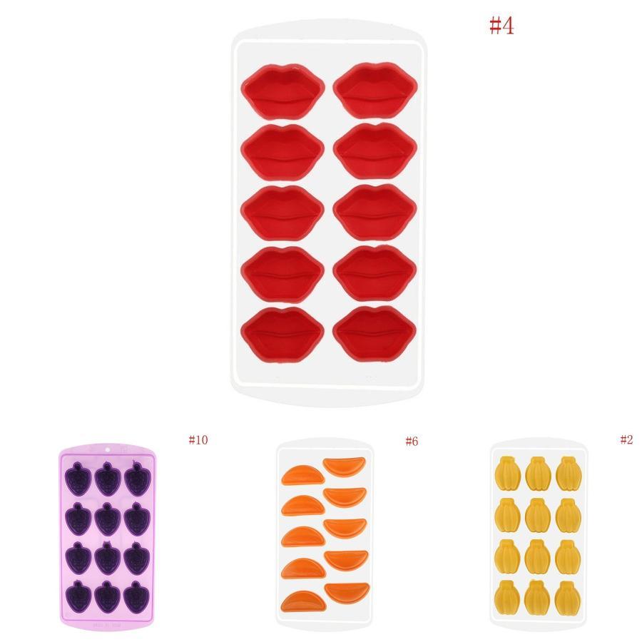 Durable Silicone Mold For Chocolate Ice Cubes Delightful Fondant Soap Jello Candy