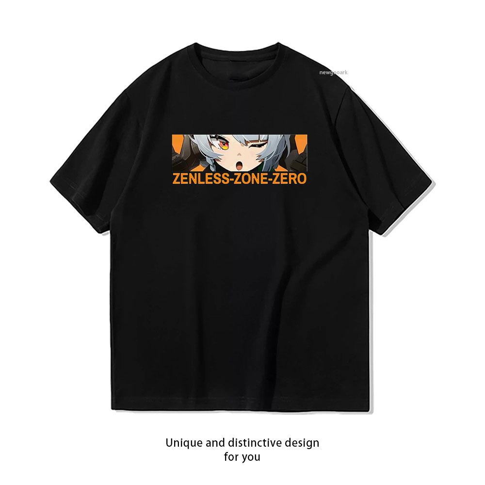 Zenless Zone Zero A Zenless Zone Zero Tshirt Woman Man Summer Cotton Printed T Shirts Player Gamer Casual Shortsleeved Shirt
