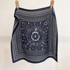 Spring New European Cashew Flower Printed Silk Scarf Women's Niche Design Sense Thin Versatile Neck Square Shawl