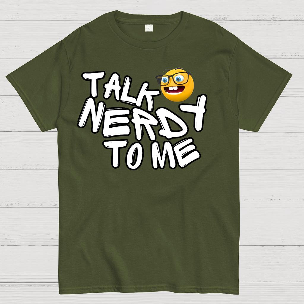 Talk Nerdy To Me Cotton Summer Casual Cool Loose T-Shirt