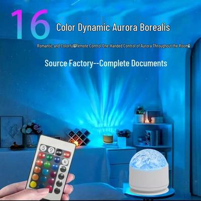 Aurora Water Wave USB Remote Control Bedside Light