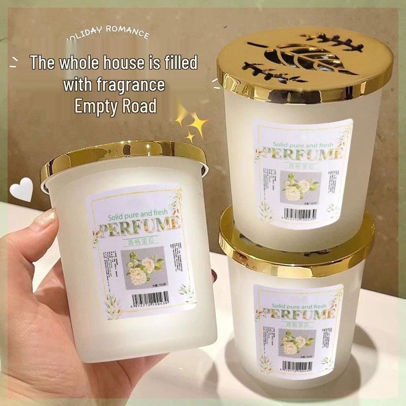 Long-Lasting Solid Aroma Balm for Car, Room, and Toilet