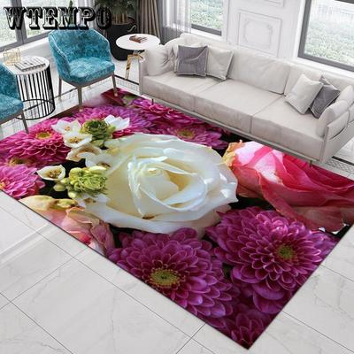 Living Room Printed Carpet Bedroom Sofa Coffee Table Tatami Bohemian Home Carpet