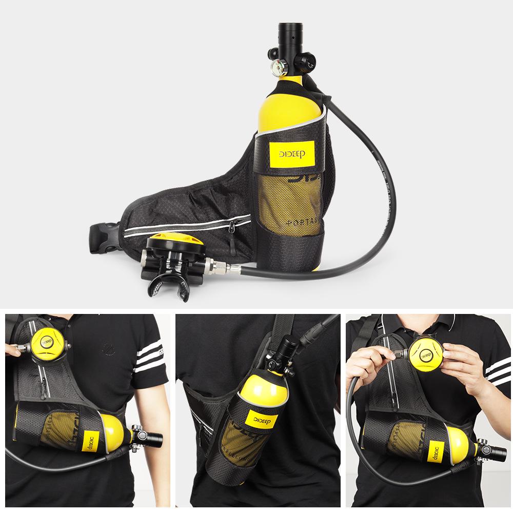 DIDEEP X4000Pro 1L Portable Underwater Diving Oxygen Cylinder