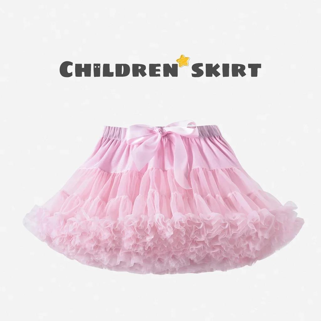 Baby Mädchen Tüllrock Flauschiger Rock Kleinkind Prinzessin Ballett Tanz Tüll Netzrock Kinder Kuchenrock Niedliche Mädchen Kleidung Unterrock Rock