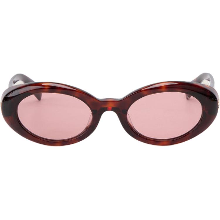 

Miu Miu Retro Fashion Design Oval Sunglasses Women sunglasses Rust Tortoiseshell SMUB09_E27L_FE50Y_C_A052 52,Rusty Tortoiseshell