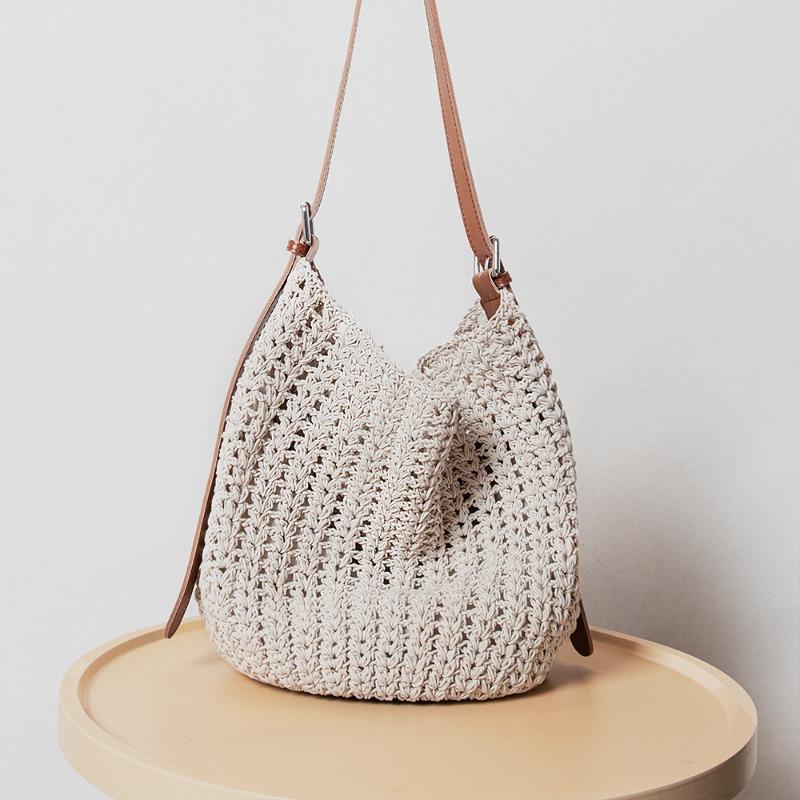 Large-capacity Commuter Women's Bag Handcrafted High-end Leather Single-shoulder Crossbody Bag