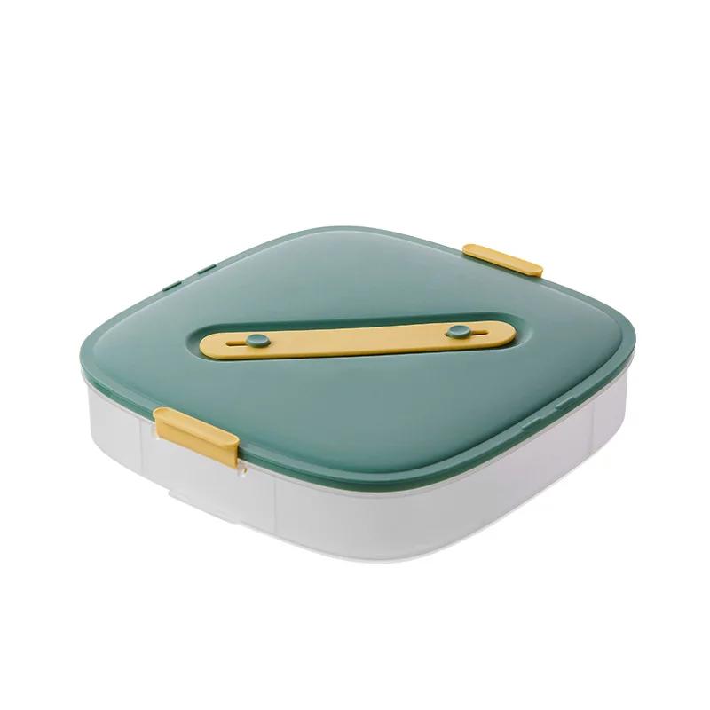 Dumpling Box Frozen Dumplings Quick Freezing Household Tray Refrigerator Frozen Wonton Box Multi-layer Fresh-keeping Storage Box