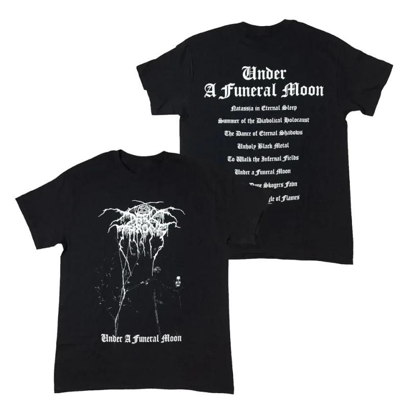 Darkthrone – Under A Funeral Moon (Album Back) T-Shirt S