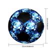 Shadow Milk Cookie Indoor Soccer Ball Colorful Machine Stitched PVC Size 5 Team Training Competition Ready Durable High-Bounce Cool Sports Gift