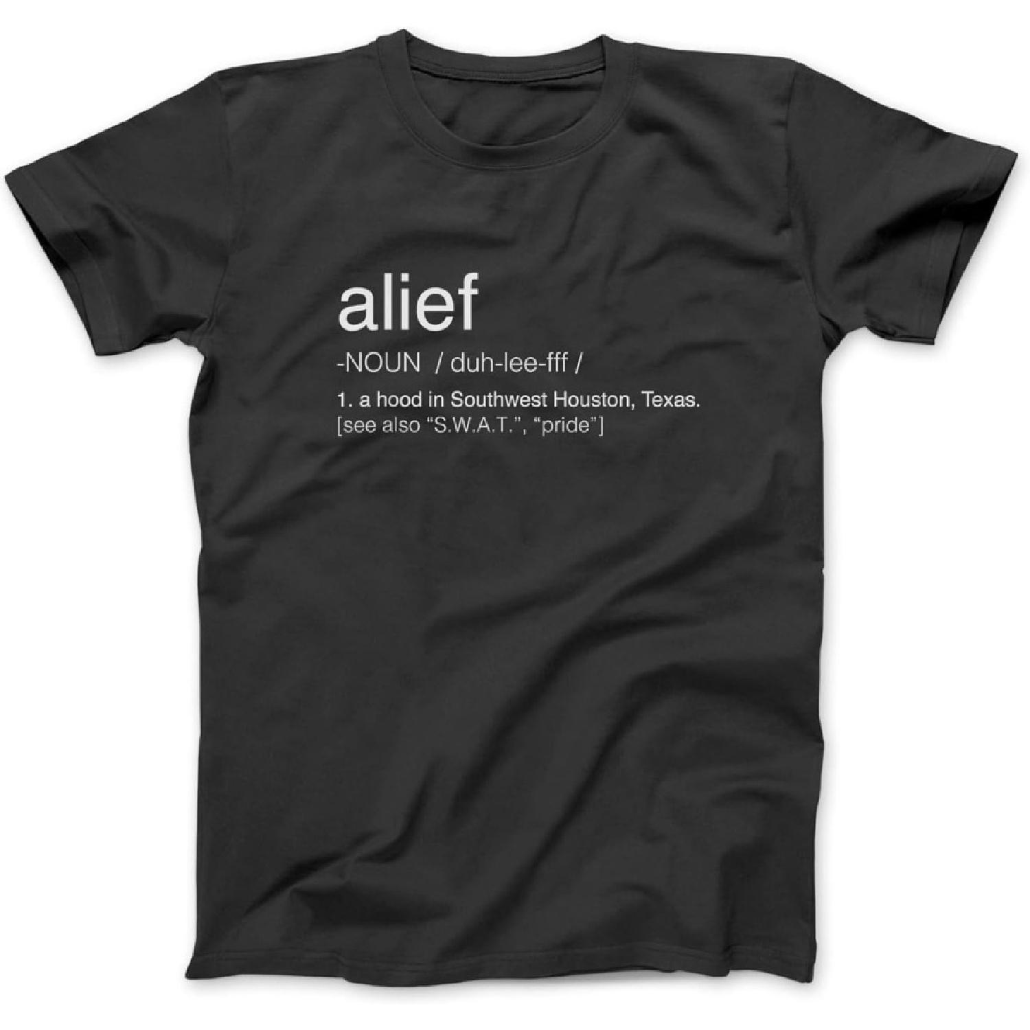 Alief T-Shirt - Dictionary Definition - S.W.A.T S