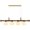 2025 Retro Chinese-Style Chandelier: Elegant Dining & Bar Counter Lighting Fixture