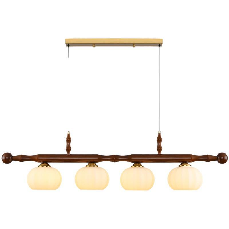 2025 Retro Chinese-Style Chandelier: Elegant Dining & Bar Counter Lighting Fixture