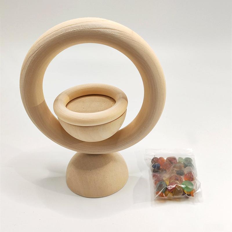 A Set Vertical Diffuser Wood Aromatherapy Wood Log Breeze Large Wooden Ring