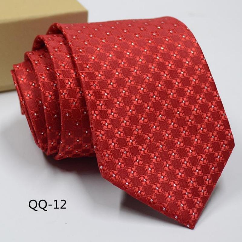 Men'S Dress Business Casual Professional Groom Wedding Best Man Striped Jacquard Fine Gentleman Men'S Premium Tie