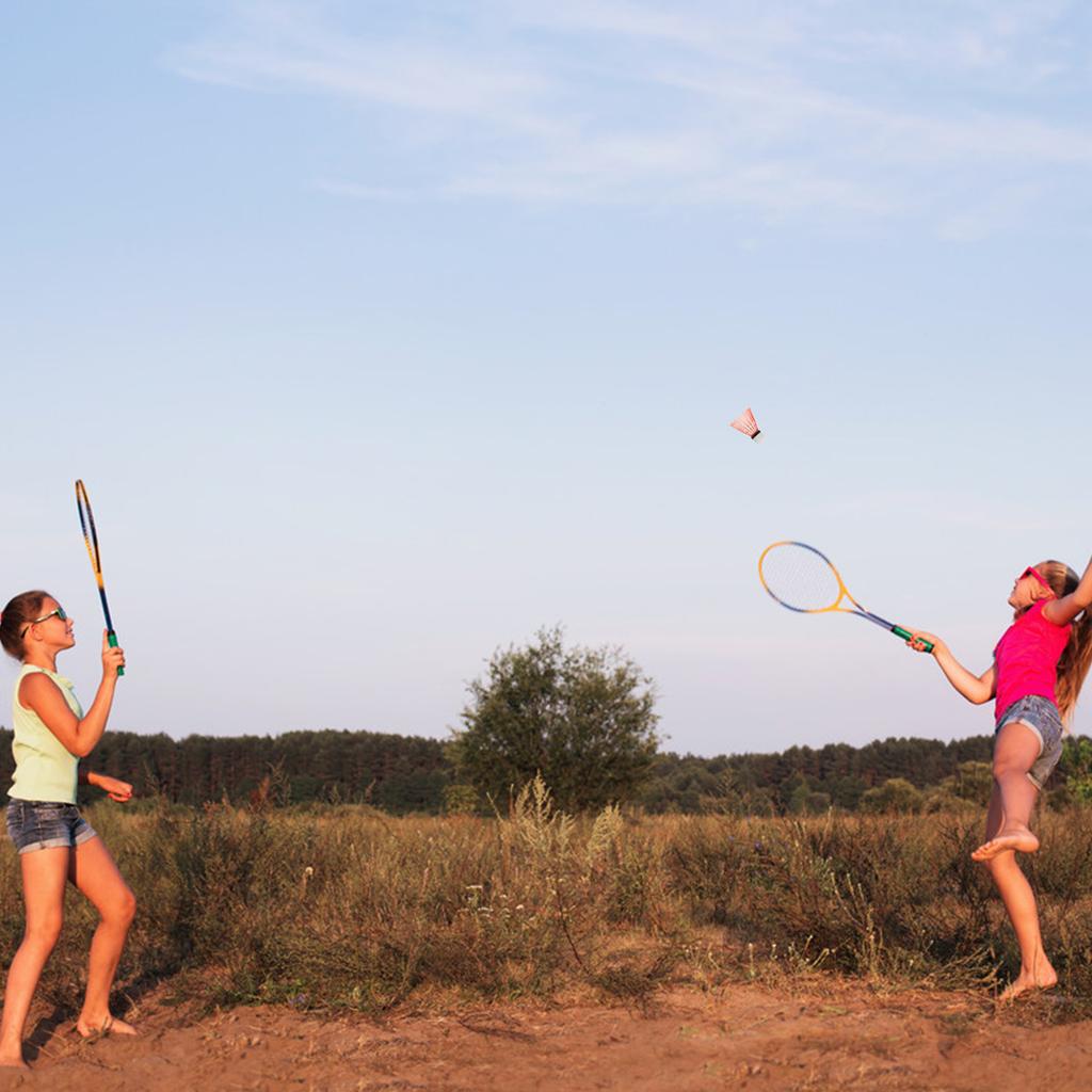 12pcs Nylon Shuttlecocks Plastic Badminton Shuttlecocks Indoor Outdoor Sports Badminton Balls Windproof Shuttlecock