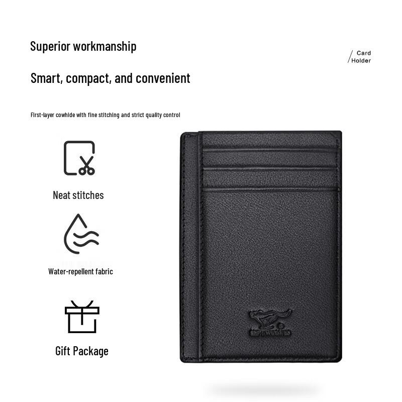 Seven Wolves Erkek Deri Kartlık