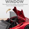 1:32 MC20 Pagani Zonda Car Model Toy Doors Opened Alloy Diecast Sound Light Convertible Sports Cars Models Collectible Ornaments