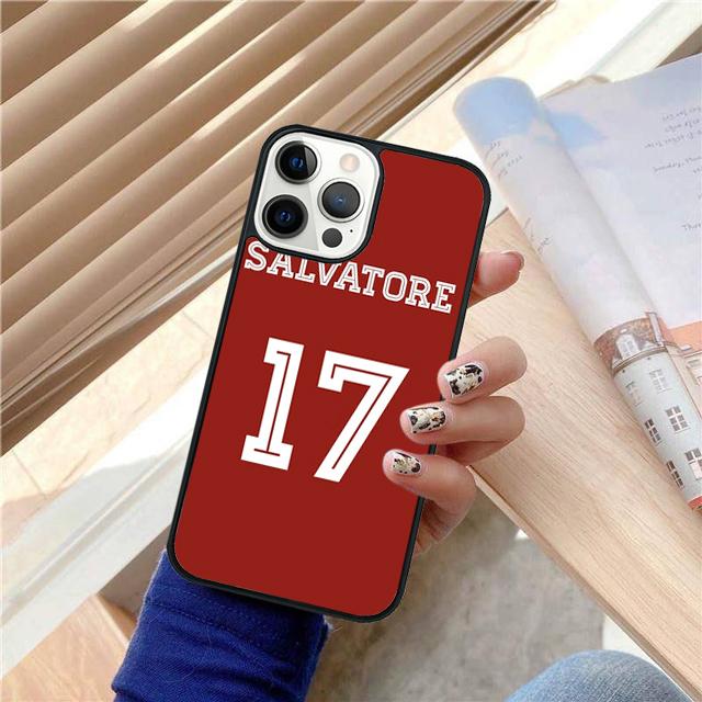 Vampire Diaries Stefan Salvatore Handyhülle Cover Für iPhone 17 Air 16 15 14 11 13 Pro Max 12 Plus Max Hülle Coque