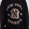 MLB Sweatshirts Unisex Black Crew Neck Moderate Regular 3AMTV1034-50BKS