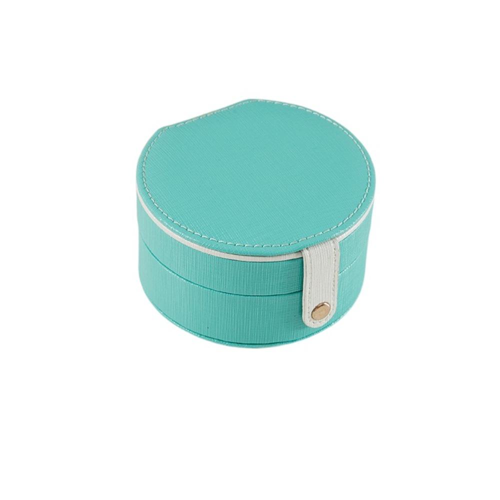 Mirror Jewelry Packing Bag Leather Mini Jewelry Display Box Simple Jewelry Holder Handbag  Vacation