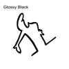 Creative Action Pose Design Vinyl Decal Sticker Waterproof Car Motorcycle Decoration Durable Weather-Resistant Auto Accessories