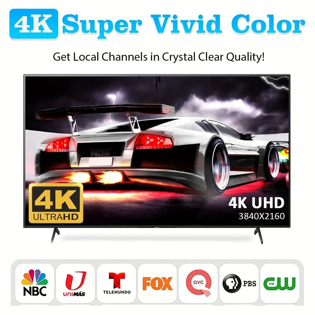 2025 Newest Digital HDTV Antenna Indoor Outdoor With Strong Magnetic Base,Reception Antenna TV Digital HD Indoor