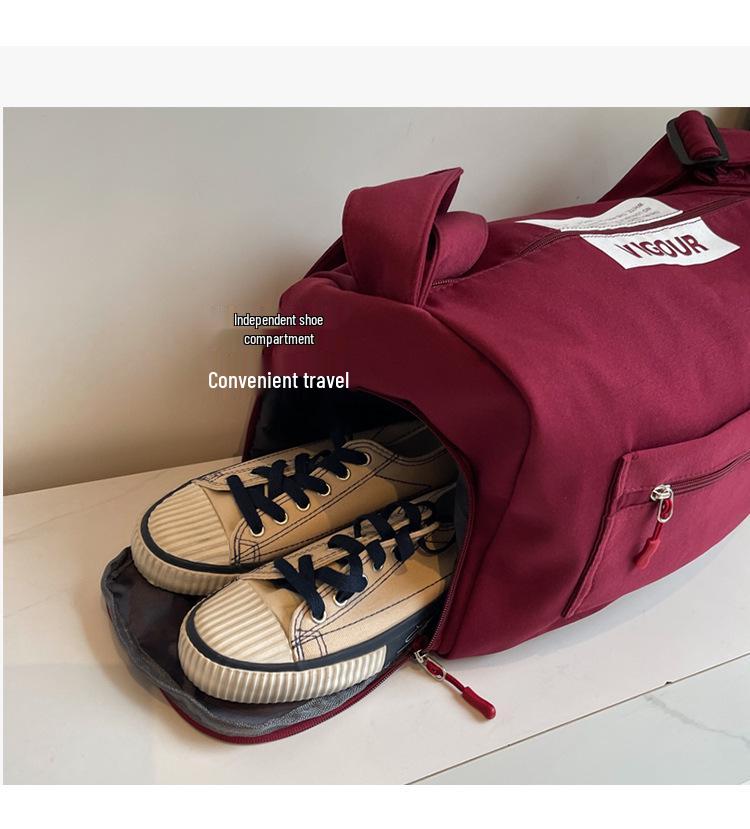 Women’s Lightweight Waterproof Sports & Travel Bag - Wet/Dry Separation, Large Capacity, Crossbody Fitness & Swimming Bag.