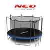 Gartentrampolin 15 Fuß/465 cm mit Innennetz und Leiter Neo-Sport