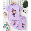 Children's Short-sleeved Two-piece Set
