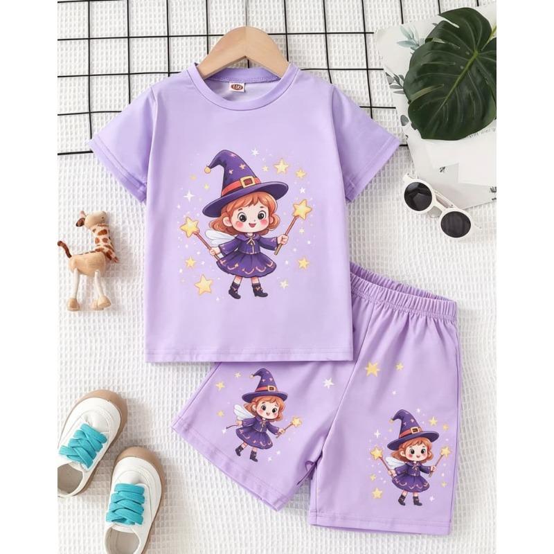 Children's Short-sleeved Two-piece Set