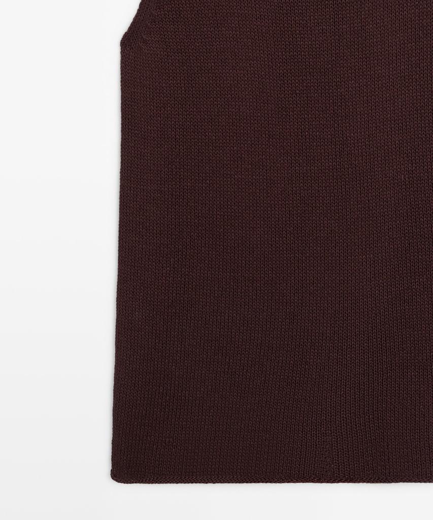 Masimodutti Fine Knit Halterneck Top