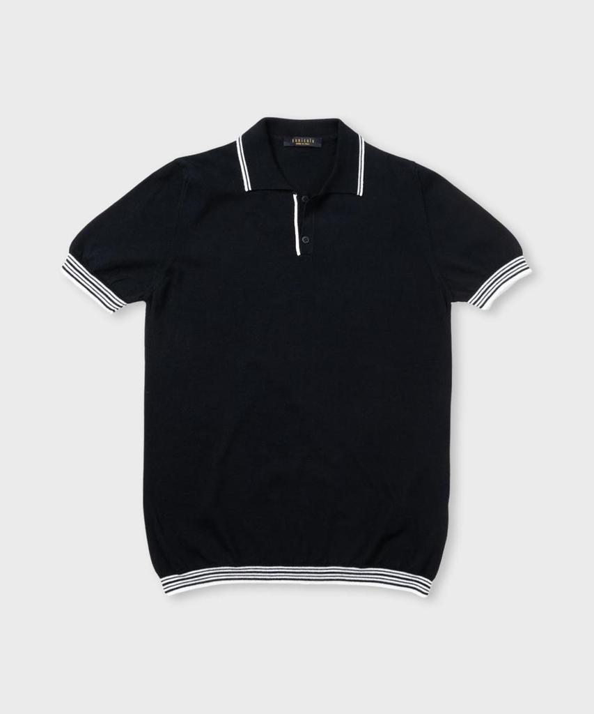 PANICALE 100% Cotton Polo Sweater 2 Colors