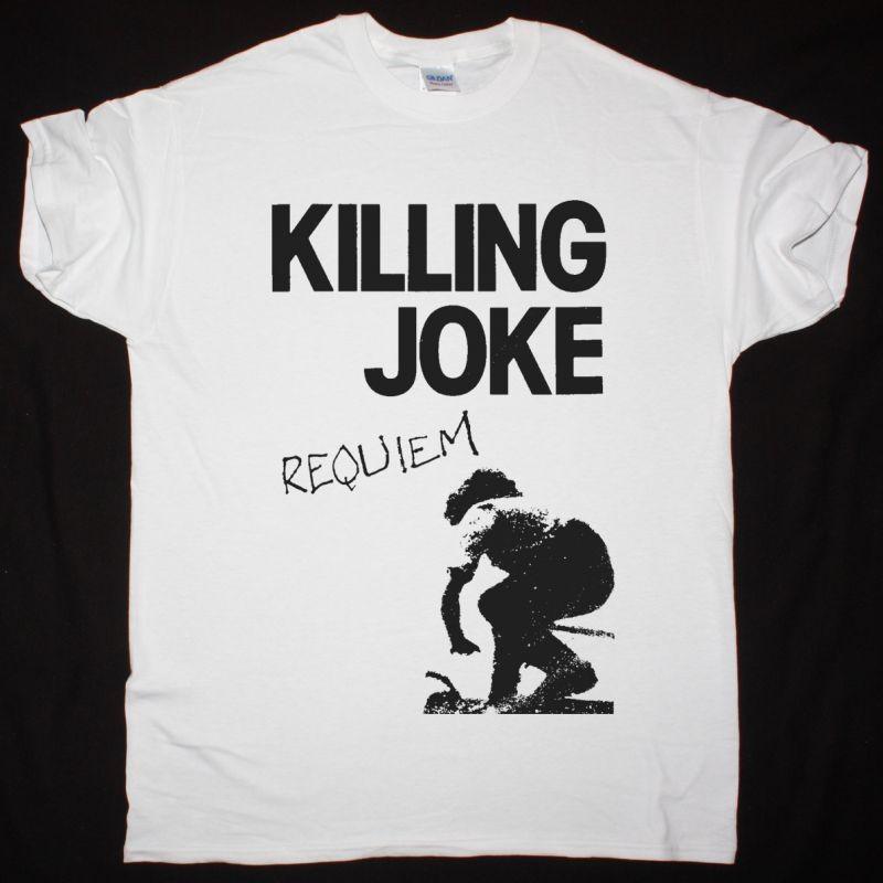 Killing Joke Requiem White T-Shirt Post Punk Tee S разноцветный