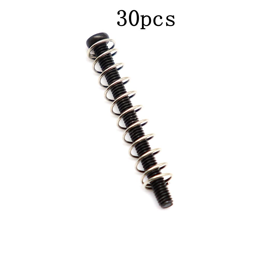 

30Pcs Guitar Screws Humbucker Pickups Screw and Spring for Electric Guitar parts 3 Colors 2.5×32mm