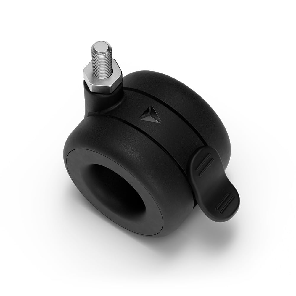 Secretlab MAGNUS Lockable Casters (Heavy Duty Edition) (Black) - Desk Casters