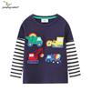 European & American Spring/Autumn Toddler Boys' Knit Cotton Long Sleeve T-Shirts