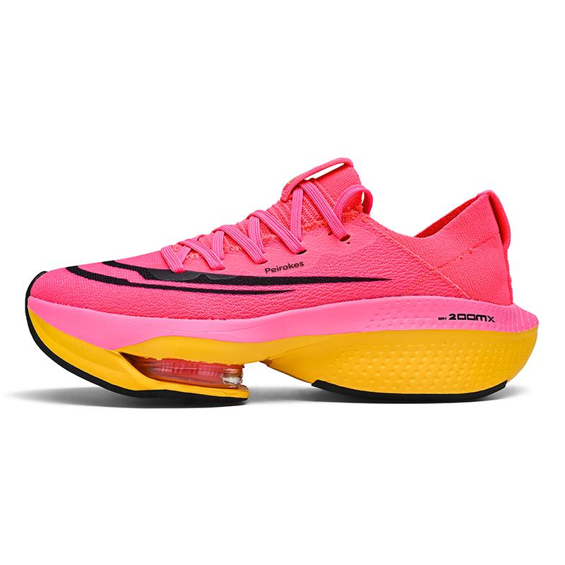 Chaussures de Marche et de Course à Pied Amorti Max pour Hommes et Femmes, Baskets, Semelles Plateformes, Légères et Respirantes, Adaptées pour le Marathon