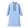 Arabic Style Boys' Embroidered Robe Set for Middle Eastern and Pakistani Teens