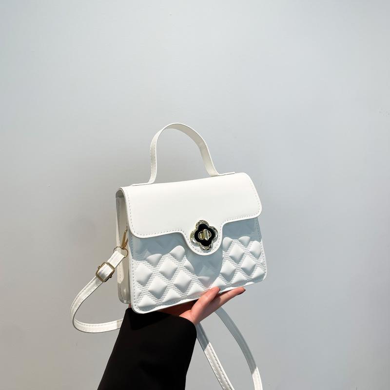 Small Bag Women's Bag Niche 2025 New Trendy Fashion Foreign Texture Handbag Versatile Shoulder Messenger Bag Diamond Grid