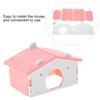 Waterproof Assembling Cute Fashionable Sleeping House for Pet Hamster