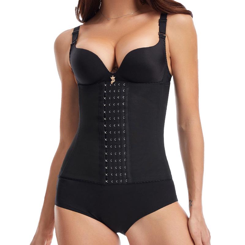 Летний дышащий послеродовой абдоминальный бандаж, утягивающий талию - Женский тренажер для талии большого размера S