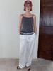 ETMON Pocket Rivet Pants, White