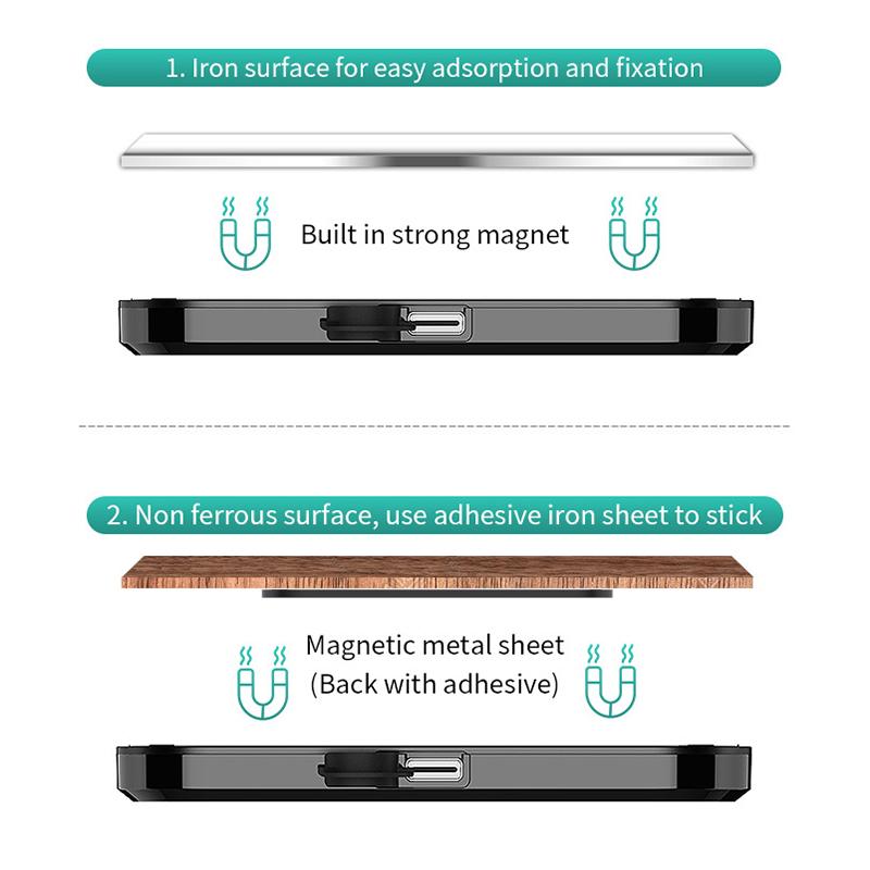 6 LED Car Door Lights Welcome Light Magnetic USB Charging Open Door Safe Emergency Warning Signal Lamp For Car Interior Atmosphere