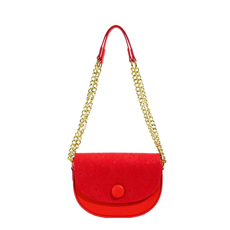 Zincirli Çanta Kadın Yeni Moda Çok Yönlü Omuz Askılı Postacı Çantası