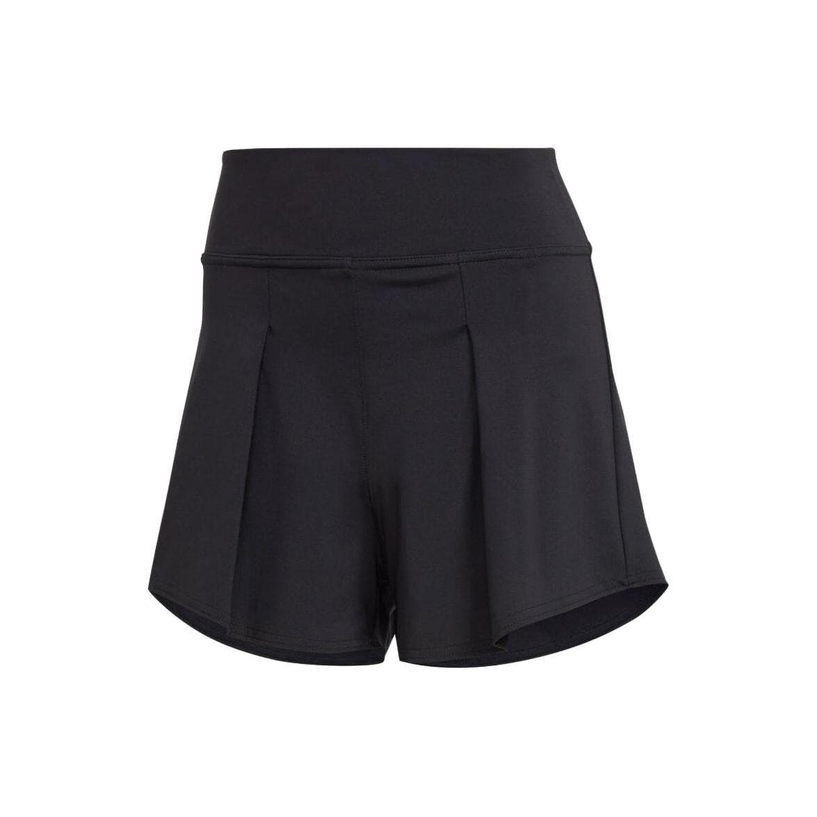 Adidas Splash Print Logo Pattern Tennis Sports Fitness Shorts Women shorts Black HZ4298 XXL